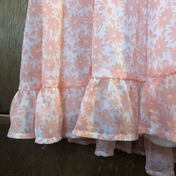 Madden NYC XXL Pink Floral Dress - Picture 6 of 11